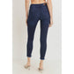 Amber Mid Rise Skinny Denim