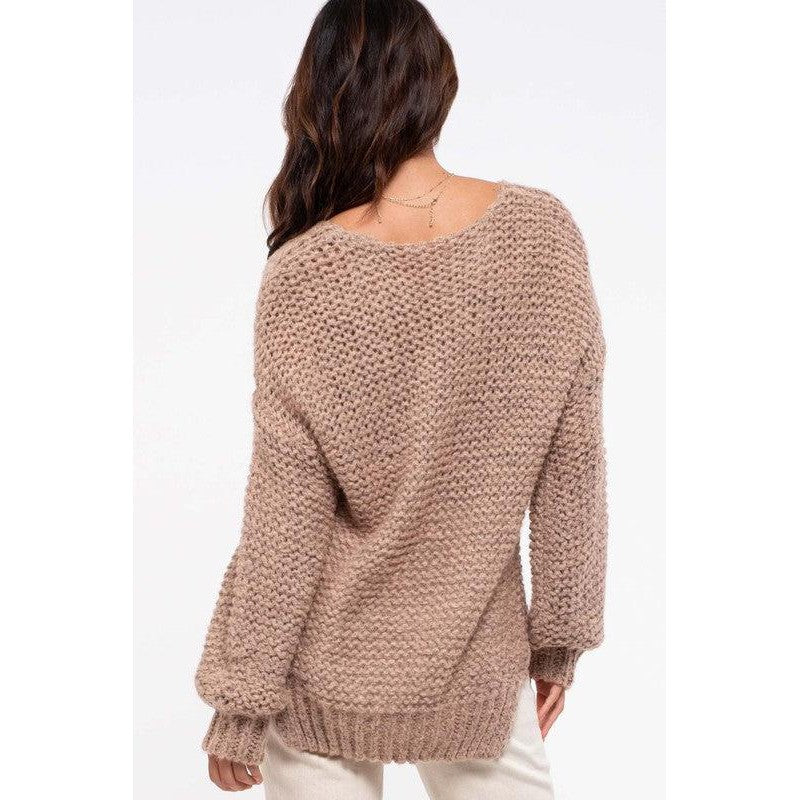 Most Wanted Chunky Knit Sweater