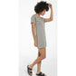 Organic Cotton T-Shirt Dress in Dusty Sage