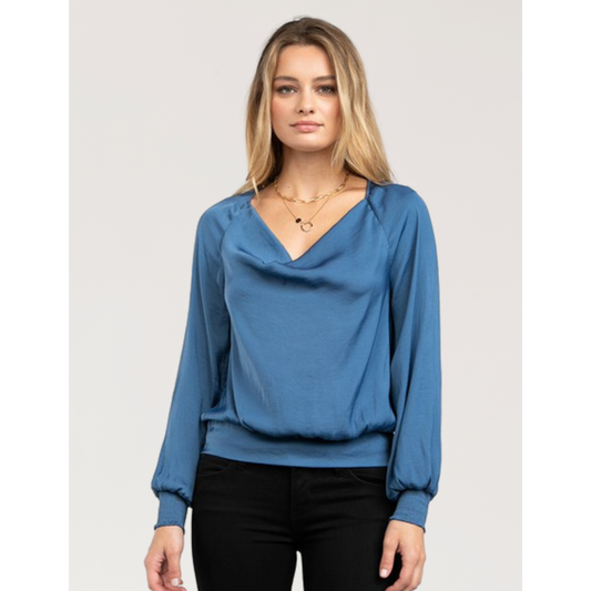 Delicate Blue Blouse