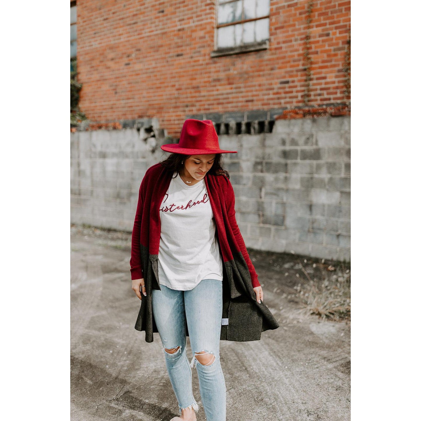 Flora Colorblock Knit Cardigan