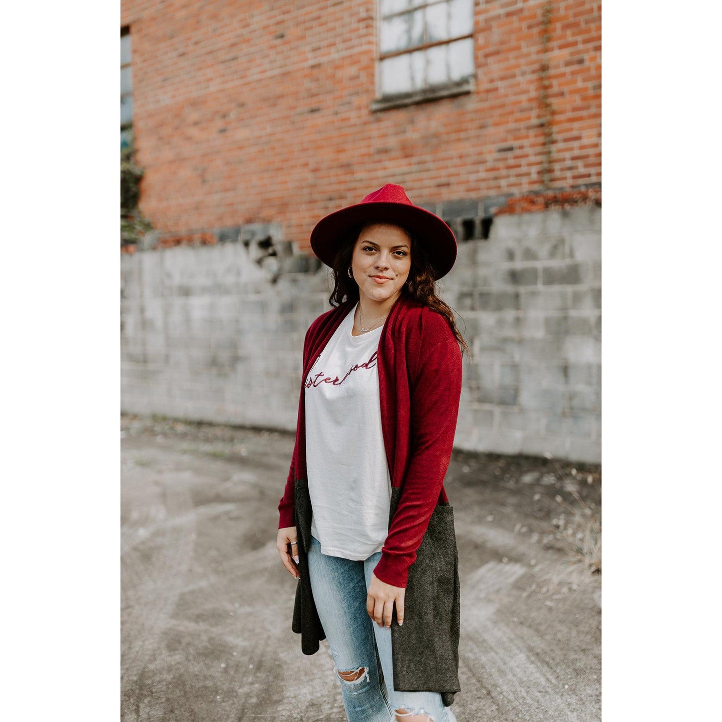 Flora Colorblock Knit Cardigan