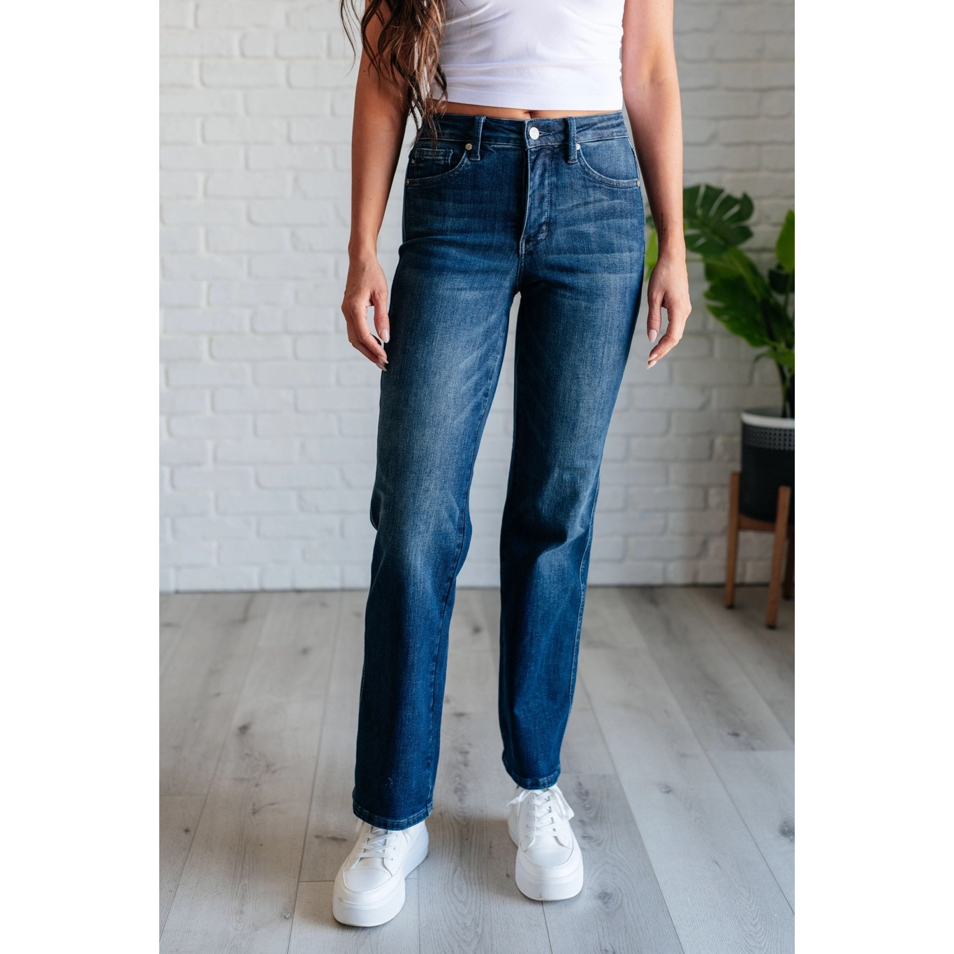 Judy Blu Jeans Mid Rise Control Top