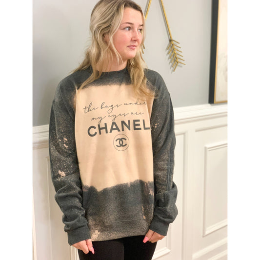 Living Luxe Acid Wash Sweatshirt