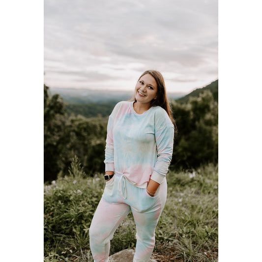 Tie Dye Multi Lounge Set