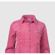 Pine Apparel Candy Pink Cord Jacket