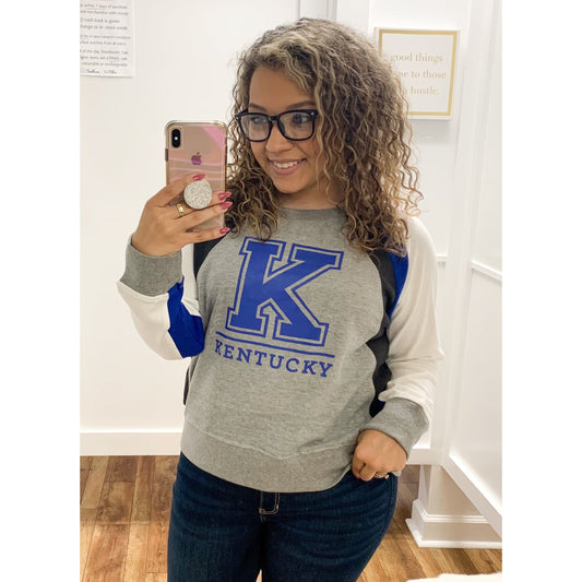 Curvy Kentucky Big K Sweatshirt