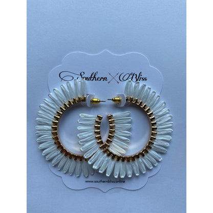 Woven Flutter Hoops