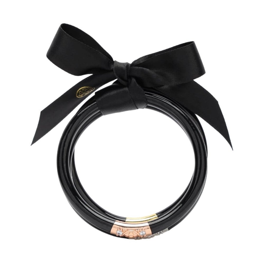 Three Kings All Weather Bangles - Black