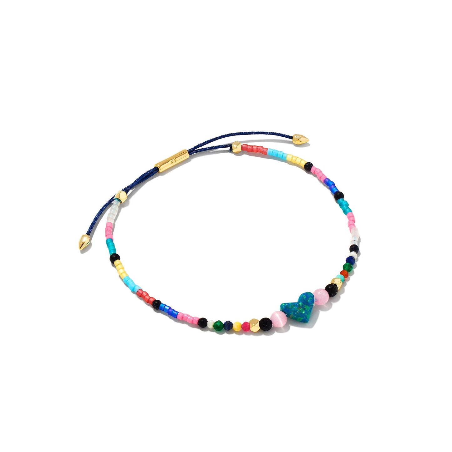 Nova Friendship Bracelet Gold Multi Mix