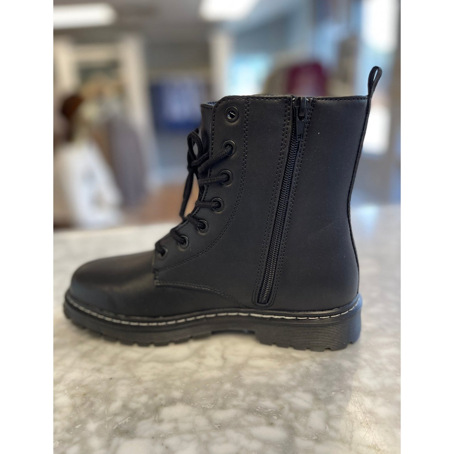 Lace Me Up Military Boots