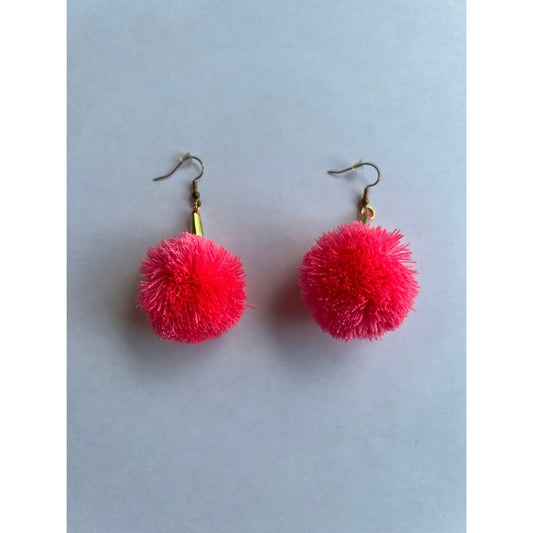 Pom Pom Earrings