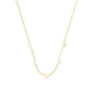 Lillia Butterfly Strand Necklace In Gold