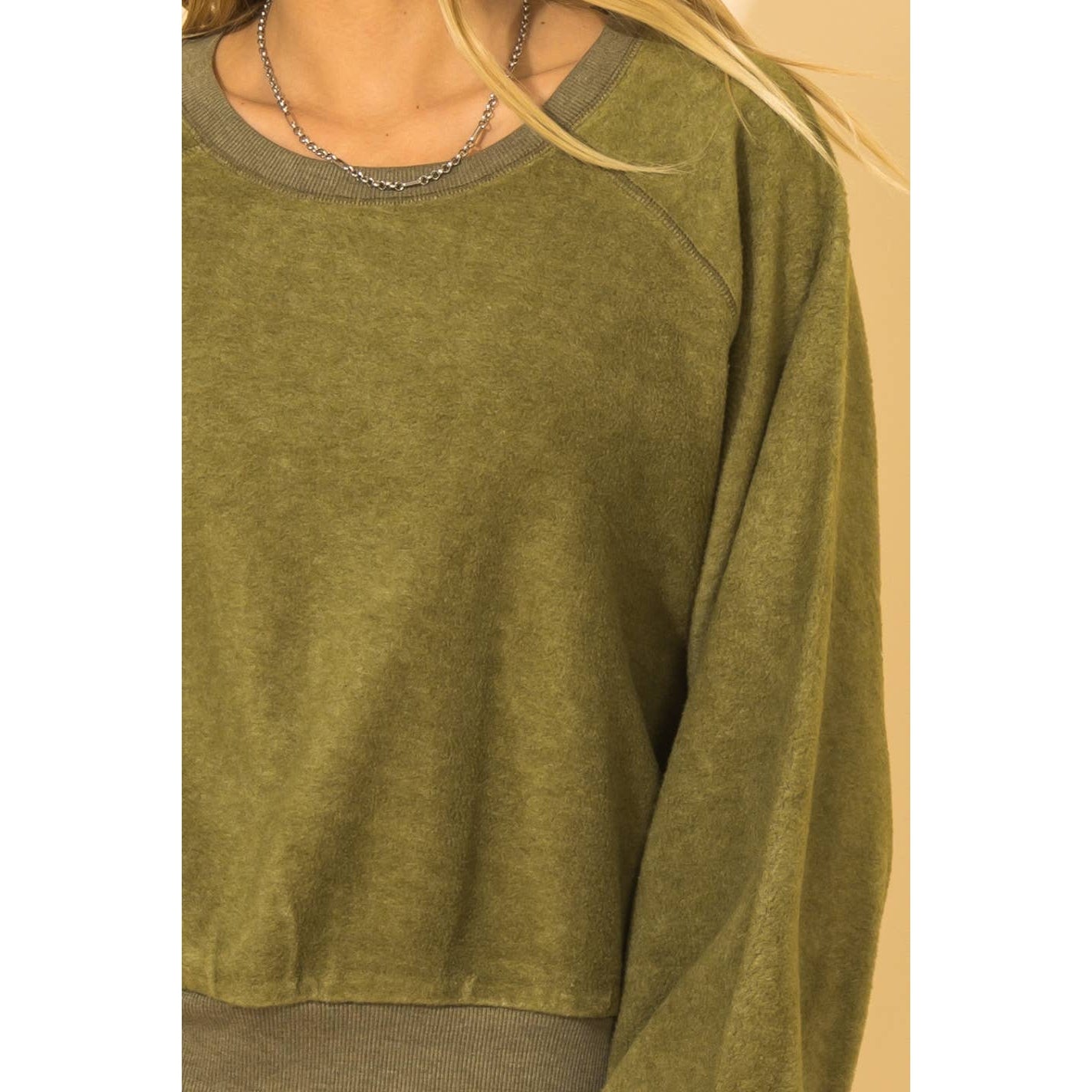 Get It Done Olive Sweatshirt