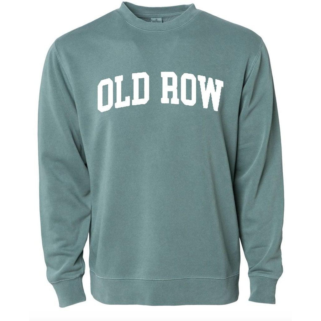 Old Row Pigment Dyed Crewneck Green